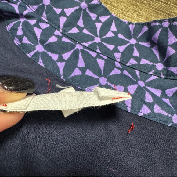 Xirena Yasmeen Geo-Print Blouson-Sleeve Mini Dress Size Small - Picture 8 of 9